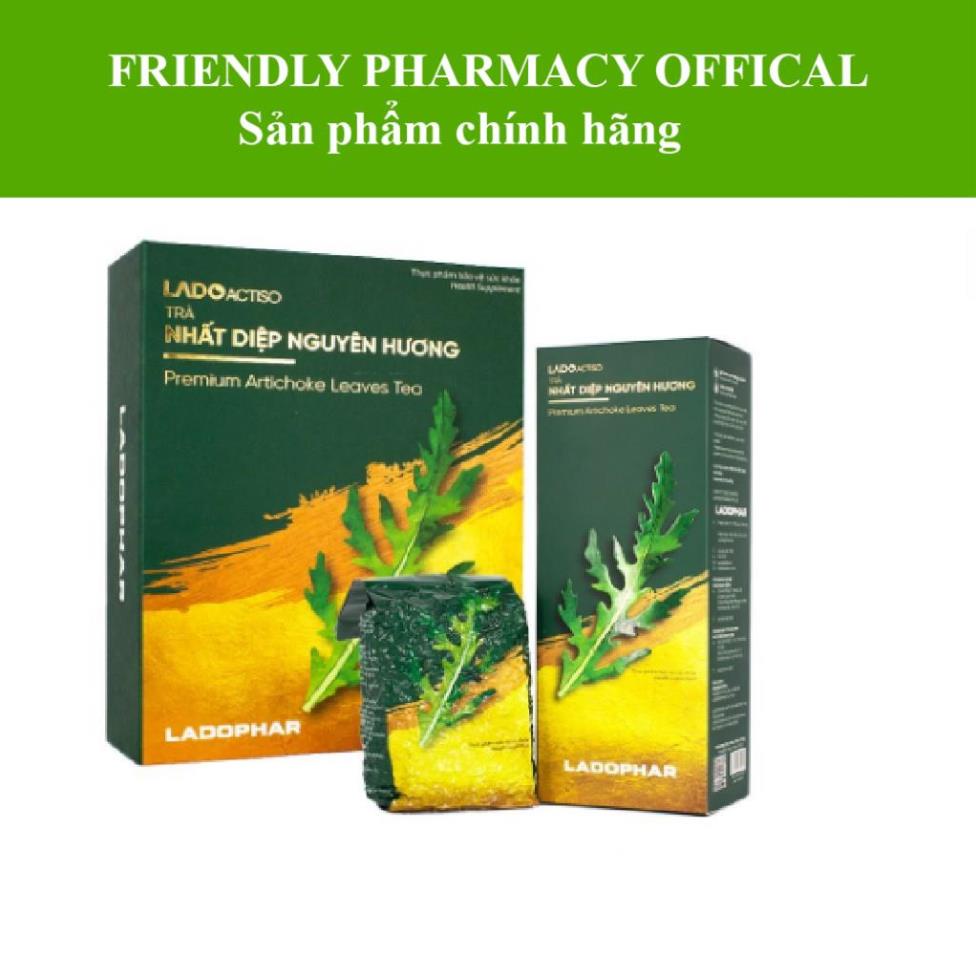 Trà actiso Nhất Diệp Nguyên Hương - Giúp thanh nhiệt, mát gan giải độc và bảo vệ gan, thanh lọc cơ thể (Hộp 4 Gói 150g)