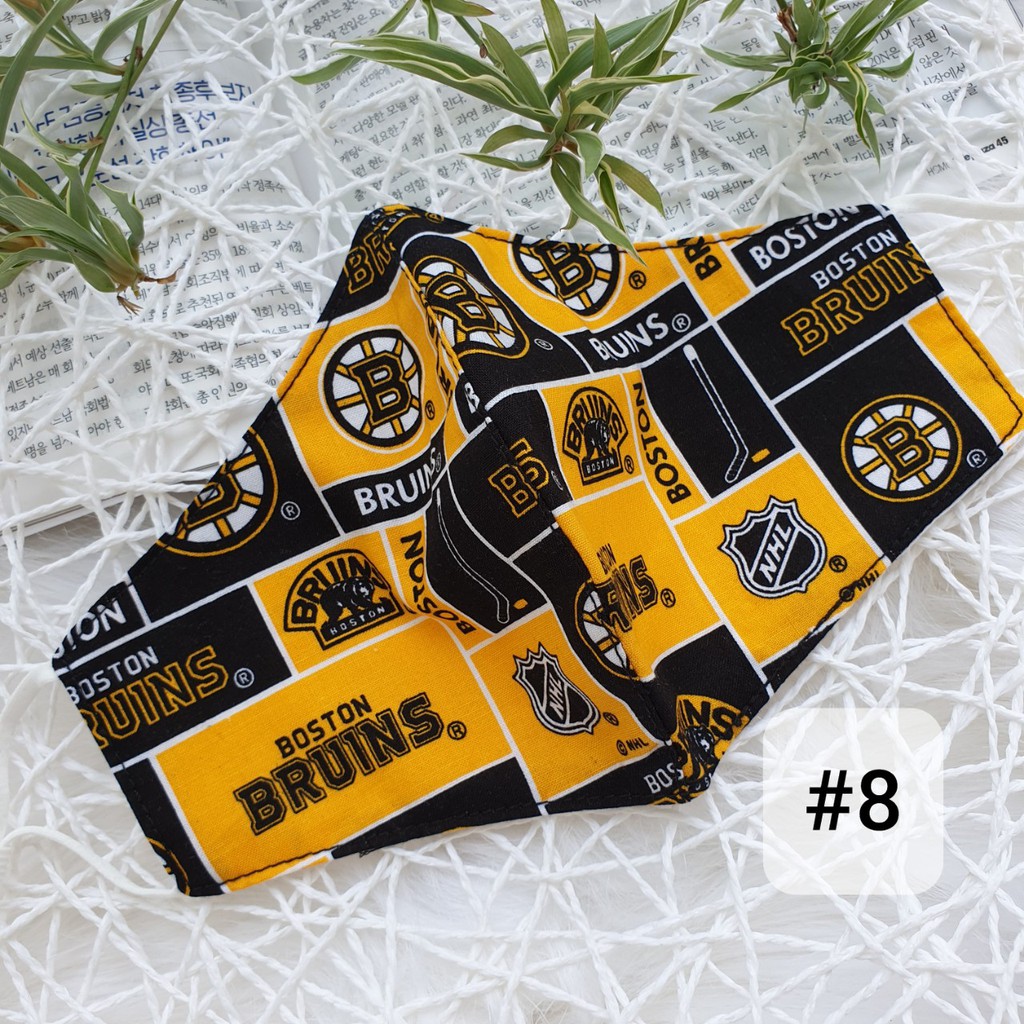 Khẩu trang unisex nam nữ vải Hàn Quốc 100% cotton lót thun kháng khuẩn có 9 mẫu JM2