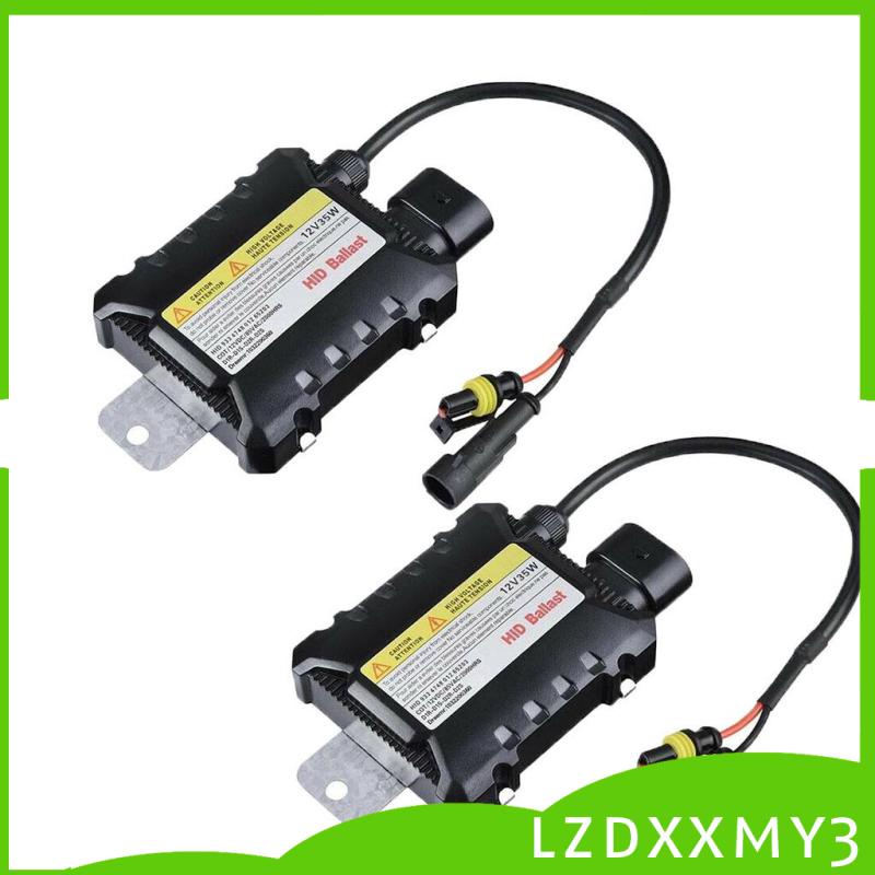 Set 2 Chấn Lưu HID 12V 55W Cho Đèn Xenon H1 H3 H7 H8 9005