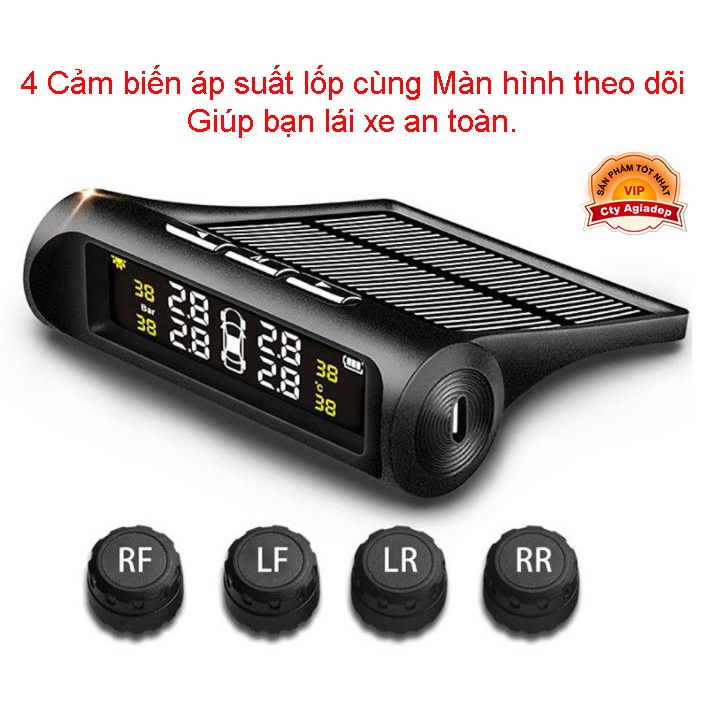 Cảm biến áp suất lốp siêu xịn xe hơi oto TPMS GiormaniX5