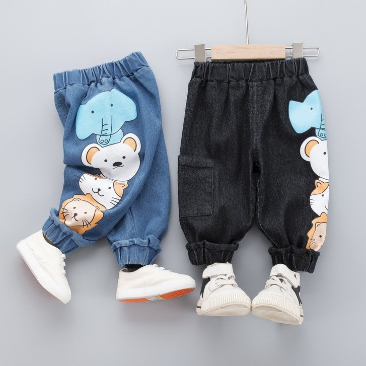 [Mã MOMY9 Hoàn 15% Xu Đơn 500K] Quần Bò Cho Bé Trai Bé Gái Từ 8kg Đến 20kg Momy20 Shop