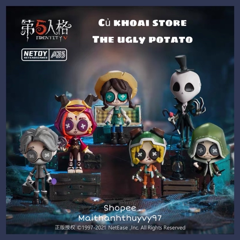 Mô hình nhân vật Identity V chính hãng NetEase có sẵn - Identity V mini figure