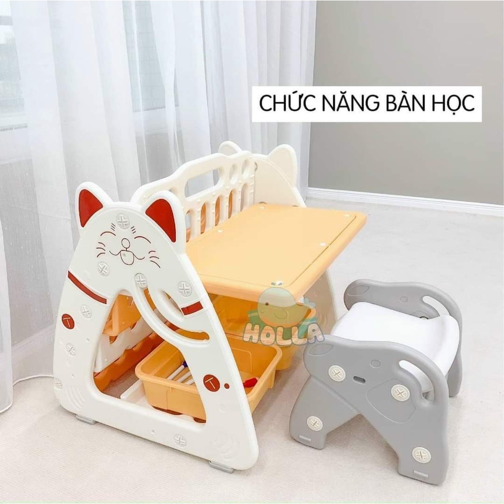 Set Bảng Vẽ Hình Mèo Holla 3in1 Cao Cấp