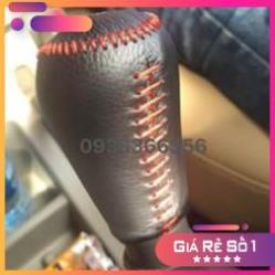Bọc Cần Số, Tay Phanh xe CHEVROLET COLORADO, TRAILBALZER SỐ SÀN, 6 SỐ... Da Bò Handmade nhiều màu sắc..