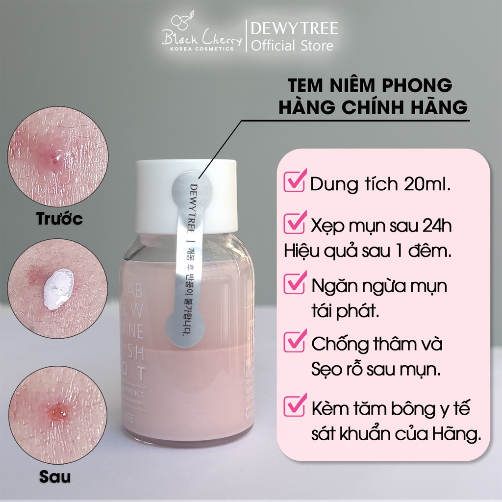 Chấm mụn Dewytree The Clean Lab AC DEW Calamine Blemish Spot 20ml