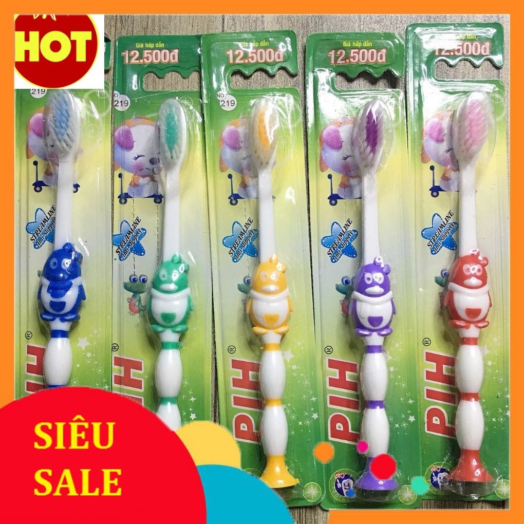 [ DEAL HOT 1K ] BÀN CHẢI ĐÁNH RĂNG BÉ siêu mềm cho bé yêu