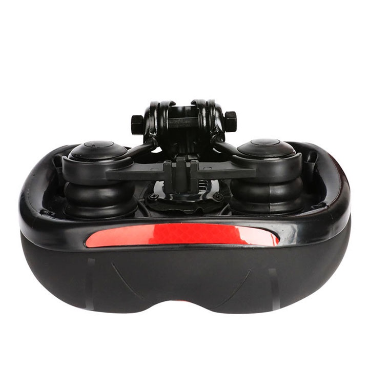 [ HCM ] Yên Xe Đạp Active Đen Đỏ, Yên Xe Thể Thao Siêu Êm Siêu Mềm, Có Rãnh Thoáng Khí BR03