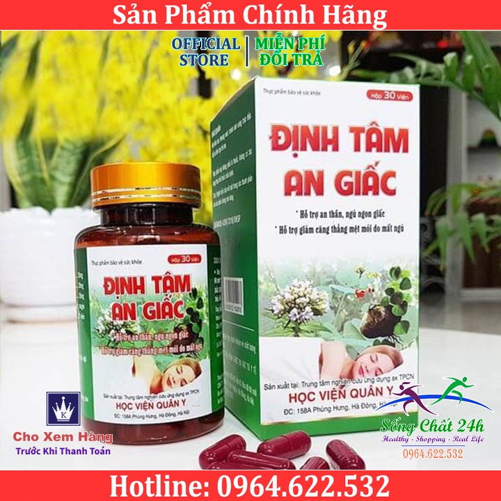 Định Tâm An Giấc Học Viện Quân Y - Sống Chất 24h