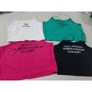 Áo 2 dây sợi bún cotton GJ