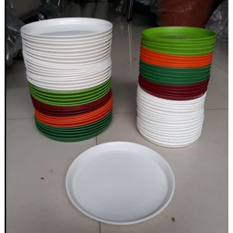 Đĩa nhựa lót chậu tròn