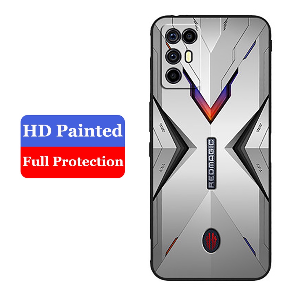 Ốp Điện Thoại Silicon In Họa Tiết Độc Đáo Thời Trang Cho Nubia Red Magic 6R NX666J HD Nubia Red Magic 6R