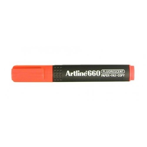 Bút Dạ Quang - Artline EK-660-FRD - Fluorescent Red