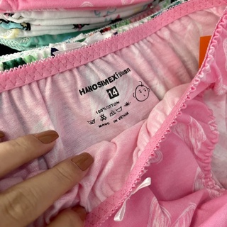 quần chip bé gái cotton Hanosimex