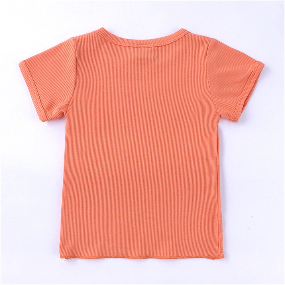 Bộ đồ ngủ bằng vải cotton mềm mỏng thời trang mùa hè màu trắng/màu hồng dành cho bé gái