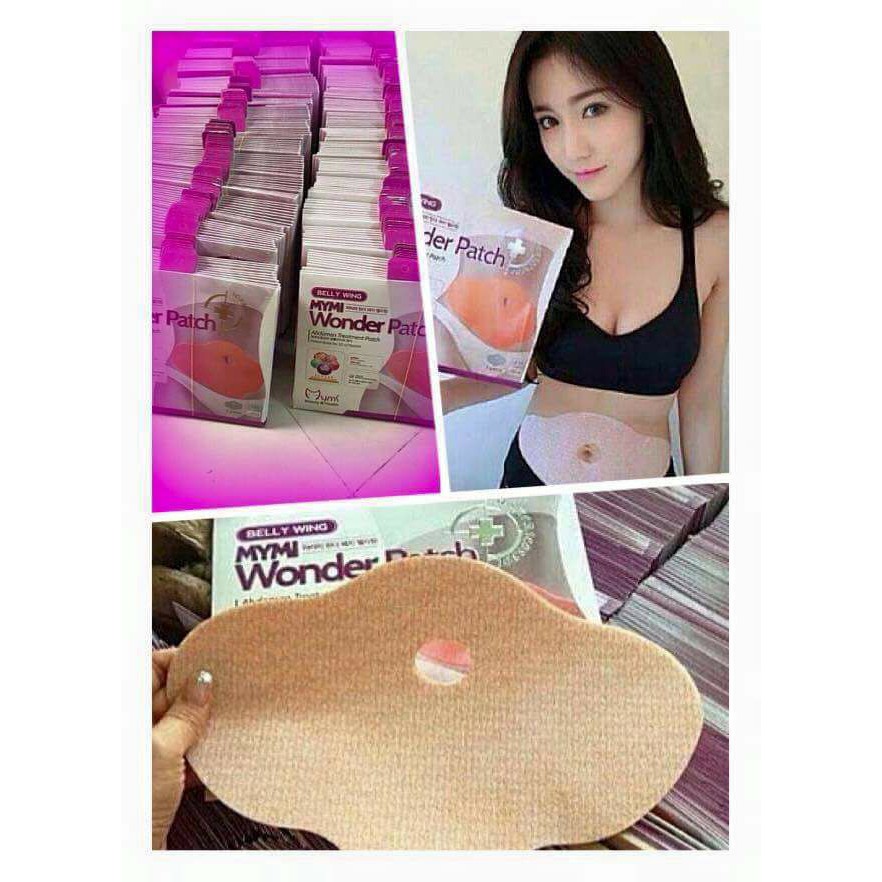 5 Miếng dán tan mỡ bụng Wonder Patch