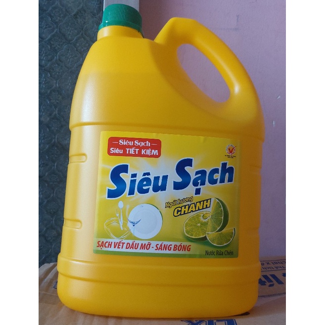 Nước Rửa Chén Lix Siêu sạch 3.6kg