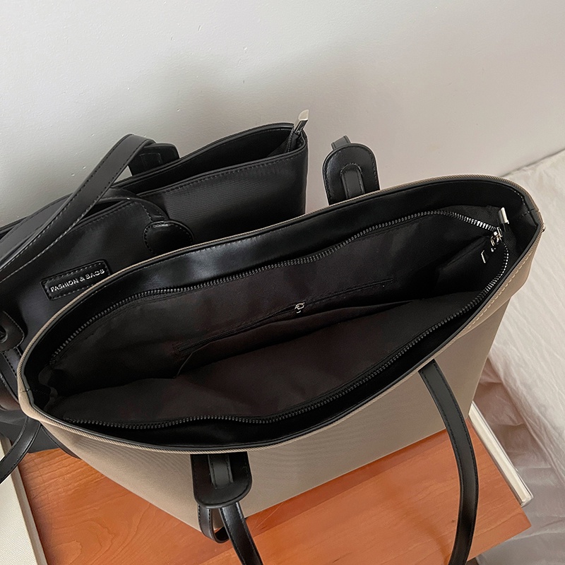 IELGY Túi tote Đeo Vai Bằng Vải nylon Đơn Giản Dễ Phối Đồ Cho Nữ