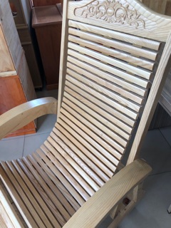 Ghế lười gỗ sồi