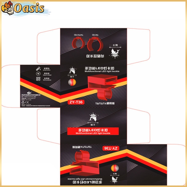 Kẹp Cố Định Đèn Led T4 / t8 / t5 Chuyên Dụng Cho Bể Cá