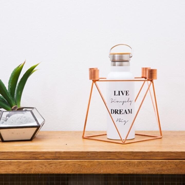Bình Nước Giữ Nhiệt ARTBOX Hàn Quốc Nắp Gỗ 500ml