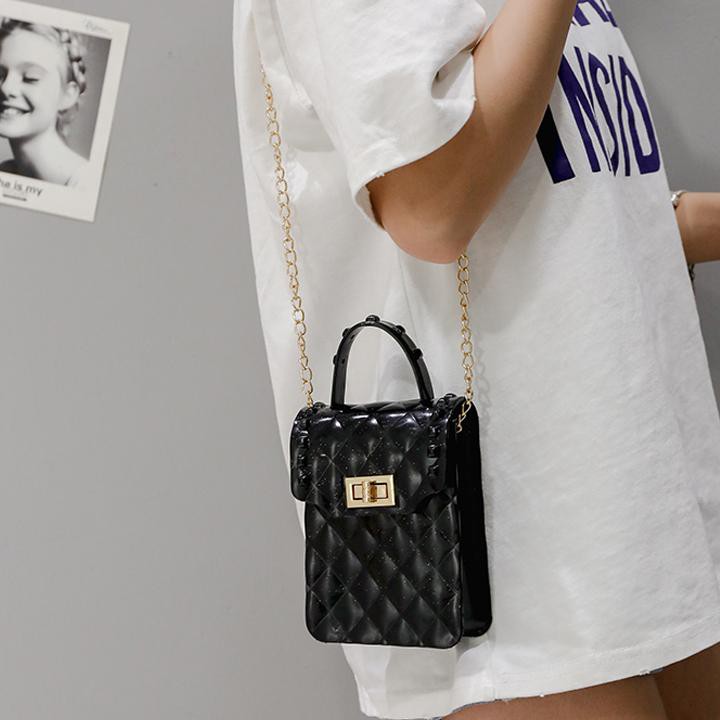 Túi xách nhựa sắc màu chào hè rực rỡ TX00239 - VL