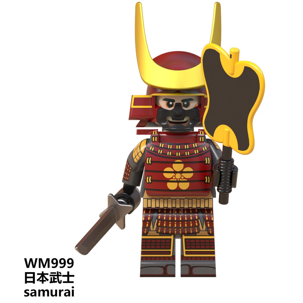 Bộ Lắp Ghép Lego Mô Hình Samurai Cho Trẻ Wm6090 Wm6096