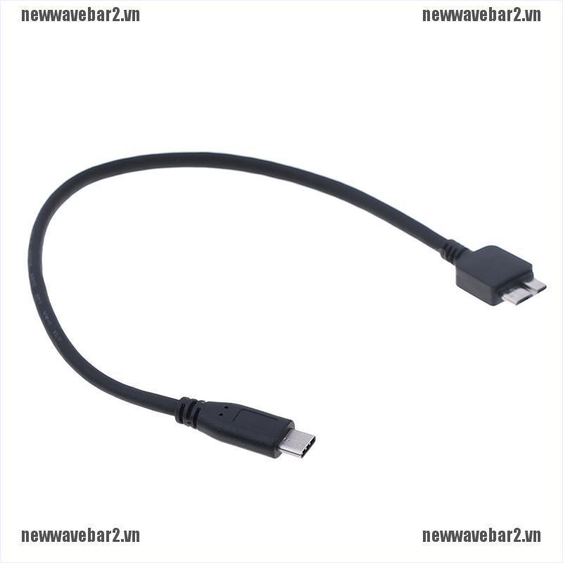 Dây Cáp Chuyển Đổi usb c Sang micro usb type c Sang micro b Cho Ổ Đĩa Cứng hdd