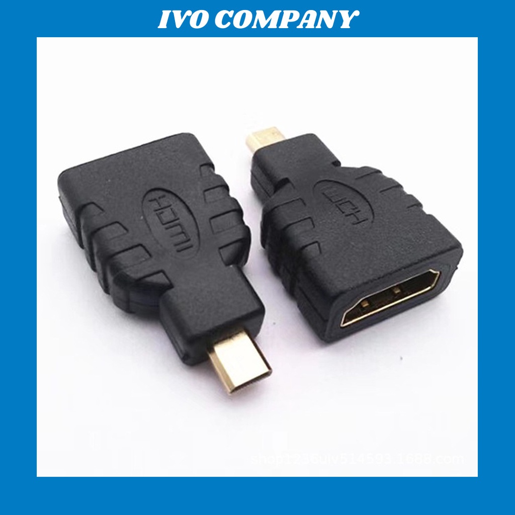 Adaptor Chuyển Đổi HDMI Sang Micro HDMI | BigBuy360 - bigbuy360.vn