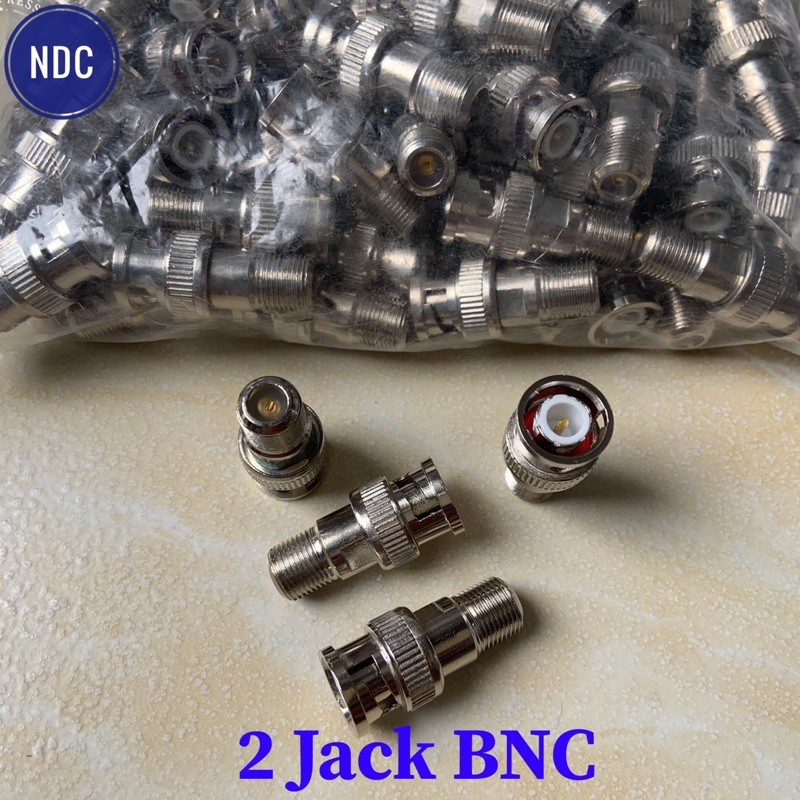 Bộ Jack BNC + F5 (Loại 1) Lõi Kẹp Bằng Đồng Chống Nhiễu, Chịu Nhiệt Cực Tốt | WebRaoVat - webraovat.net.vn