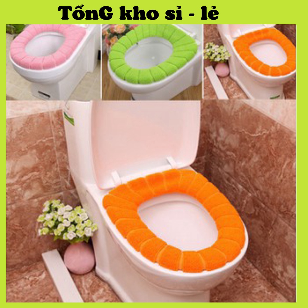Miếng Lót Bồn Cầu Nỉ Lông Chống Lạnh 11110 Tổng Kho Sỉ VP88