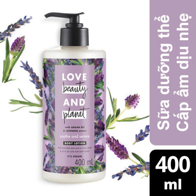 Dưỡng Thể Love Beauty &amp; Planet Body Lotion 400ml