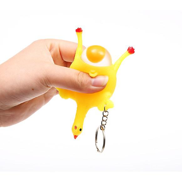 Bán Squishy gà đẻ trứng - có móc khóa - giá rất rẻ