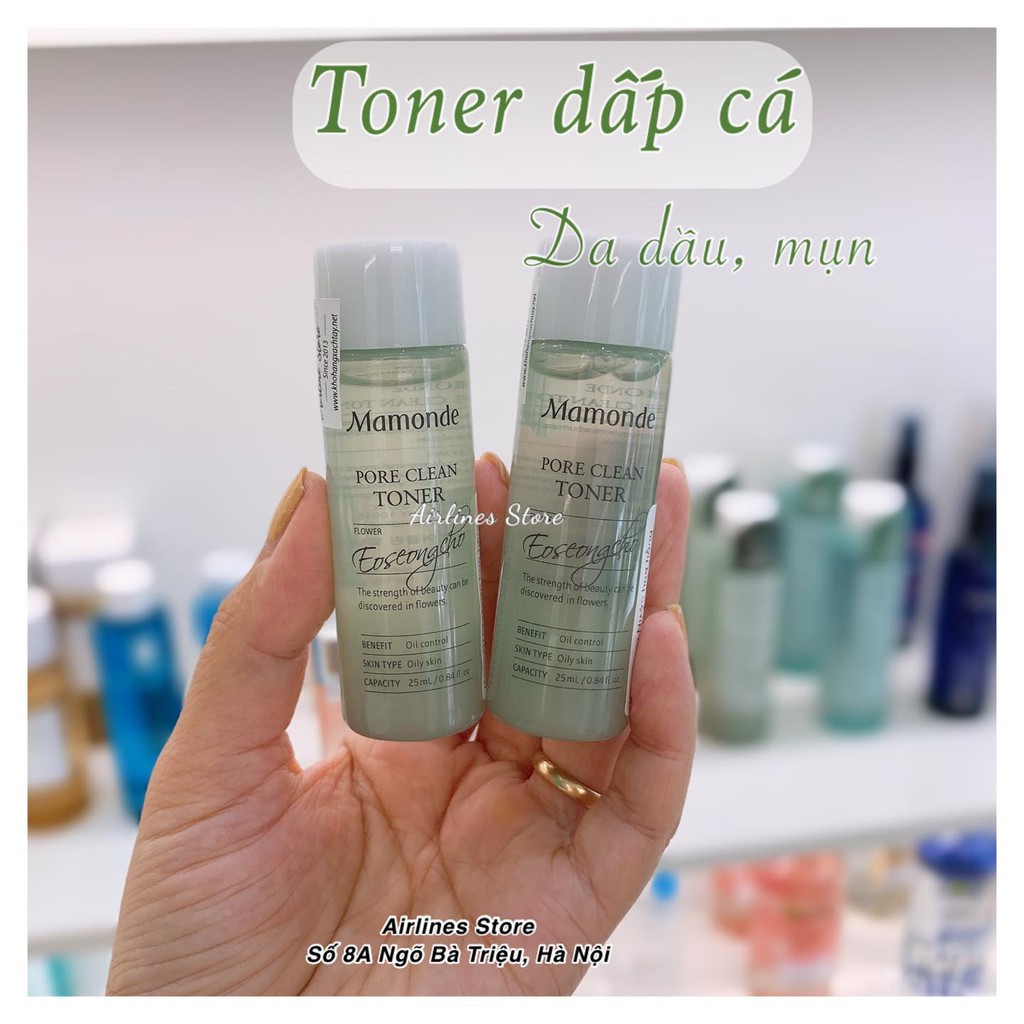 (Minisize) Nước hoa hồng Mamonde size 25ml SIÊU HỜI!