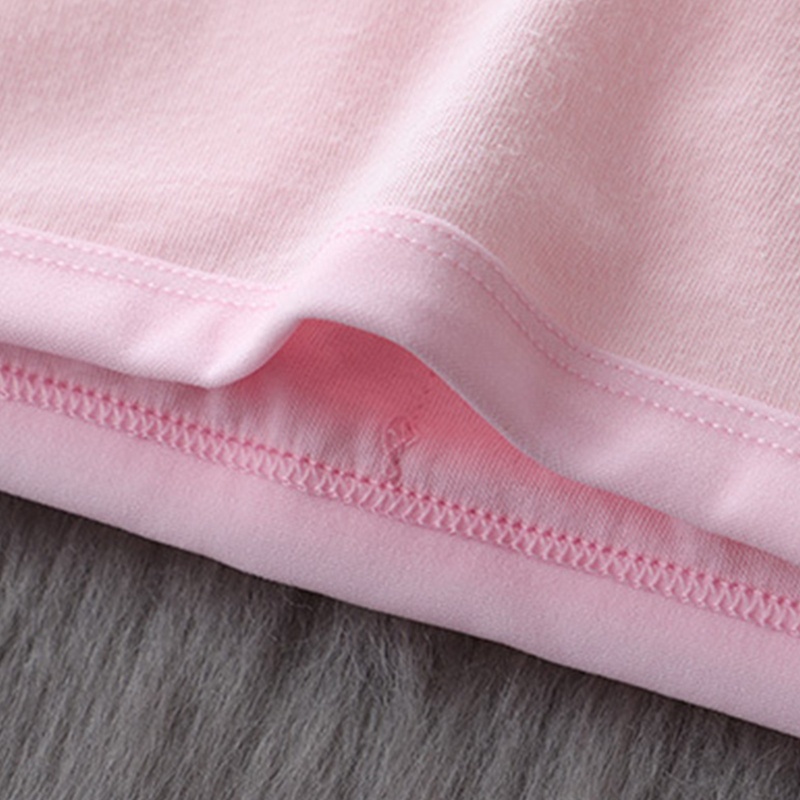 Áo Bra Cotton In Hình Cún Con Dễ Thương Có Đệm Ngực Cho Bé Gái