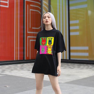 Áo Thun Unisex Tay Lỡ Mặt Hề