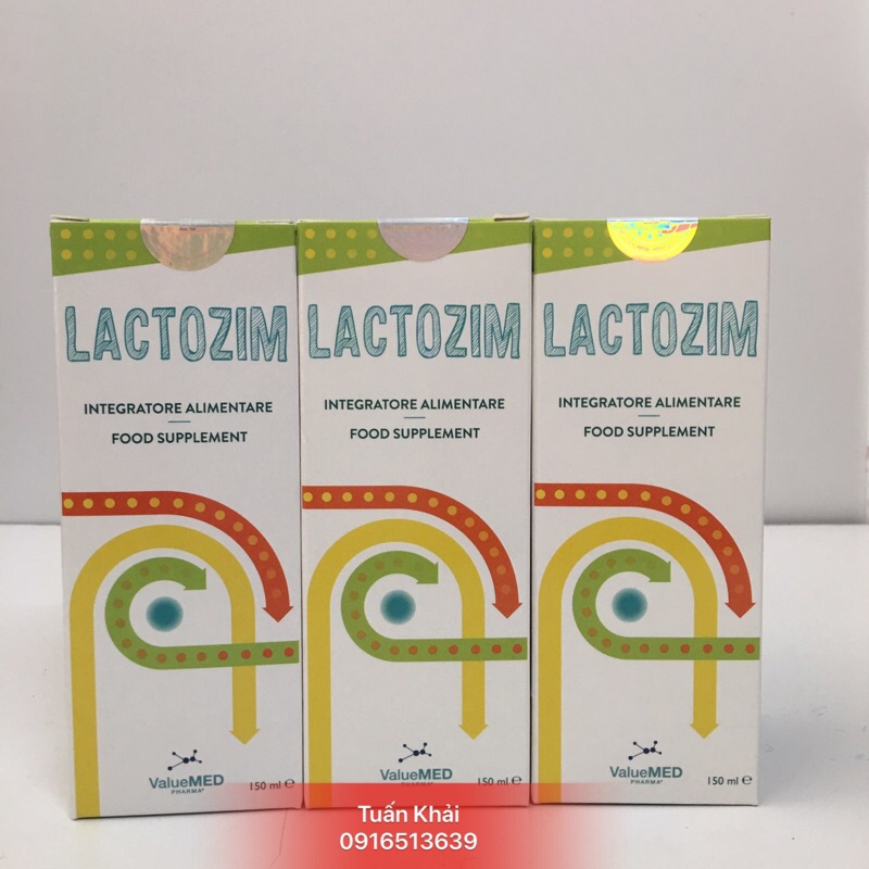 [CHÍNH HÃNG + QUÀ TẶNG ] Lactozim - Bổ sung các enzym giúp trẻ ăn ngon, kích thích tiêu hóa, tăng cường hấp thu -150ml