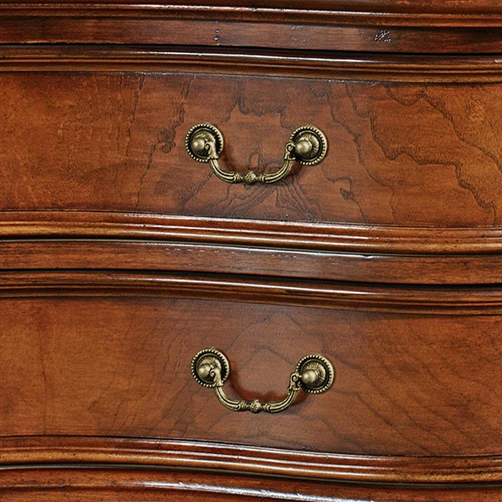 Tay Nắm Cửa Tủ Bằng Gỗ Phong Cách Châu Âu Vintage Ốp