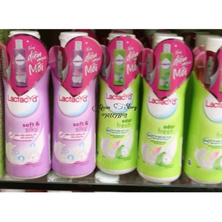 Ddvs phụ nữ lactacyd odor fresh ngăn mùi 24h 250ml