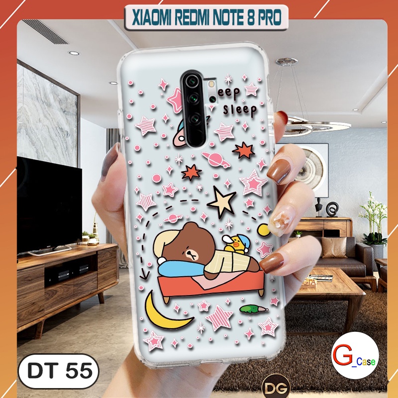 Ốp lưng dẻo XIAOMI REDMI NOTE 8 PRO  - in hình