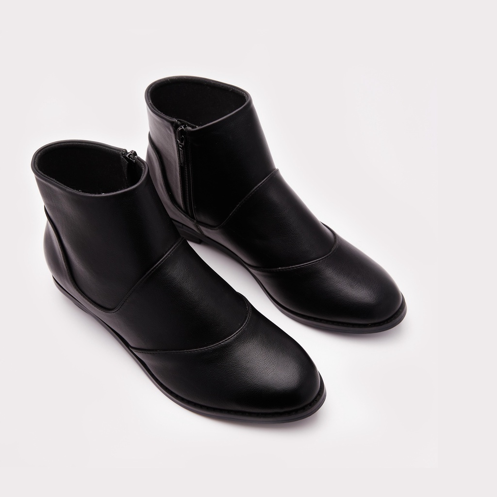 [Có Sẵn] Giày Boot Nữ Big Size 40 Đến 44 Cổ Thấp Thời Trang Thương Hiệu Himistore