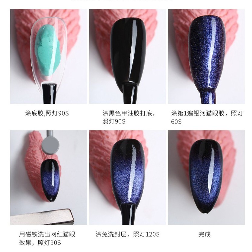 Sơn gel AS - mắt mèo 9D mã VM