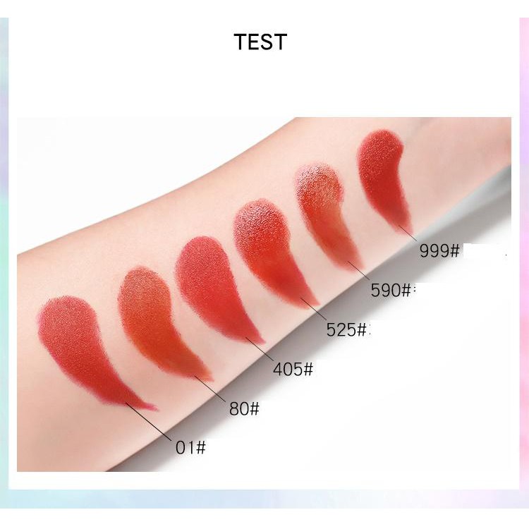 Son Thỏi Lì Dưỡng Ẩm WODWOD VELVET MATTE LIP GLOSS No.W763 Pha Lê Bạc Lấp Lánh Sang Trọng