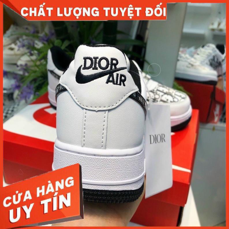 Giày Thể Thao Nam nữ Sneakers- AF1 Dior Trắng Đen Bản Quảng Châu Cao Cấp | BigBuy360 - bigbuy360.vn