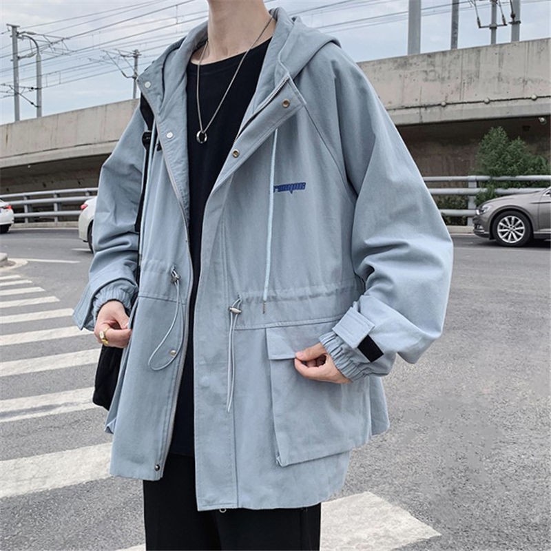 Áo Khoác Nam Dài Tay Cổ Bẻ Thời Trang Hồng Kông 2020 | BigBuy360 - bigbuy360.vn