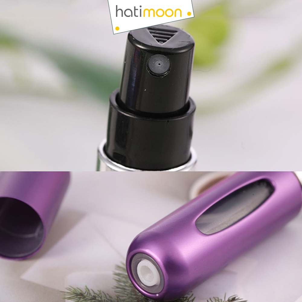 Bình chiết nước hoa, chai nhôm đựng nước hoa mini vỏ nhôm lõi thủy tinh 8ml H0011