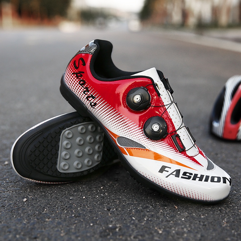 【CEYMME】Giày đạp xe đạp chuyên nghiệp thoáng khí không khóa Giày đạp Xe Nam Chất Lượng Cao Nghiệp Chống Trượt Cho Thiết Kế Thoáng Giày Xe đạp Thể Thao