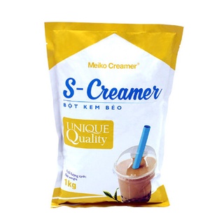 Bột kem sữa béo pha trà sữa S- Creamer nhãn vàng túi 1kg