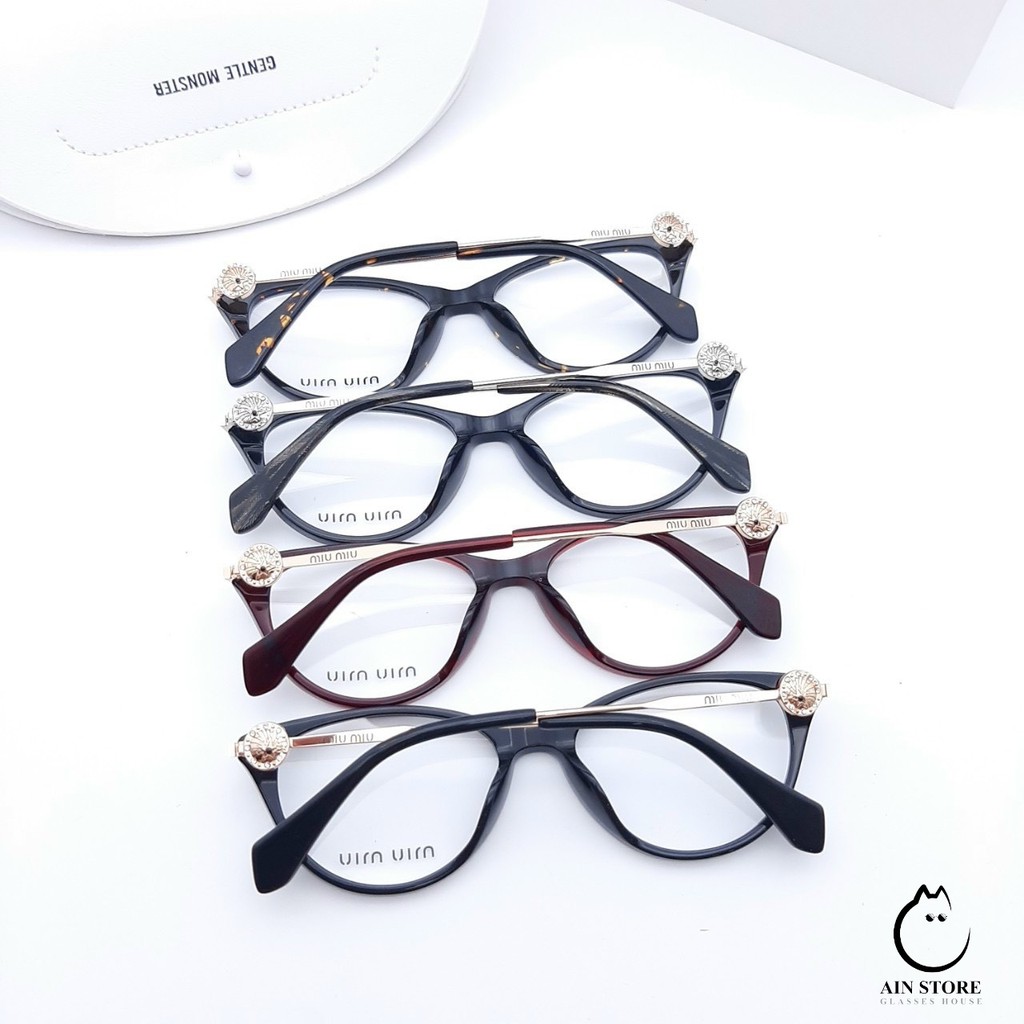 Gọng kính cận, giả cận Miu Miu - MM1