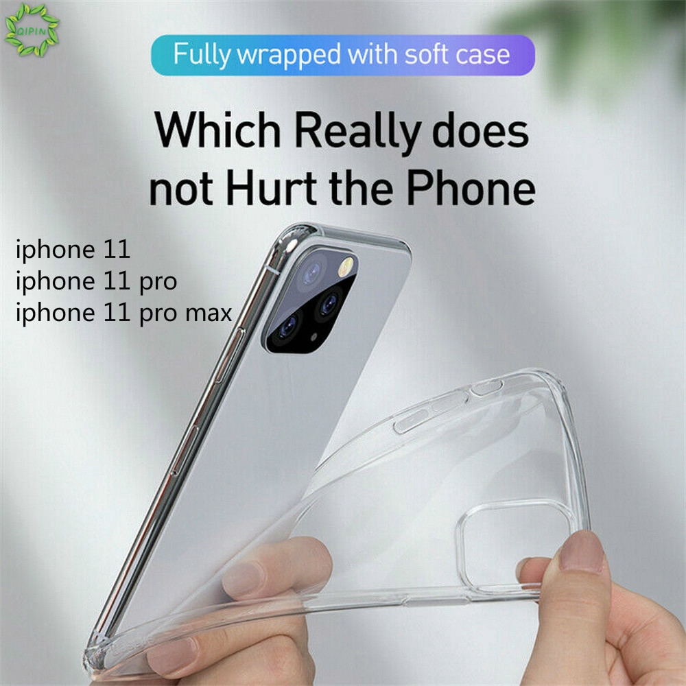 Ốp điện thoại trong suốt cho điện thoại 11 Pro Max