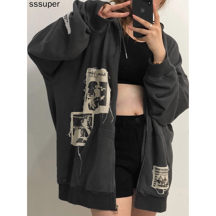 Áo Khoác Hoodie Vải Cotton Mỏng Thời Trang Xuân Thu Cho Nữ 6535